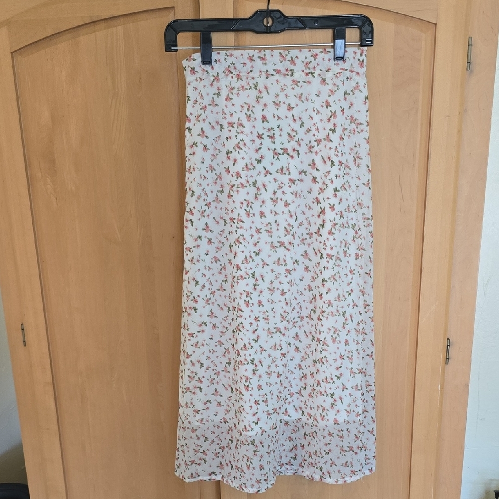Floral Print Women's Skirt